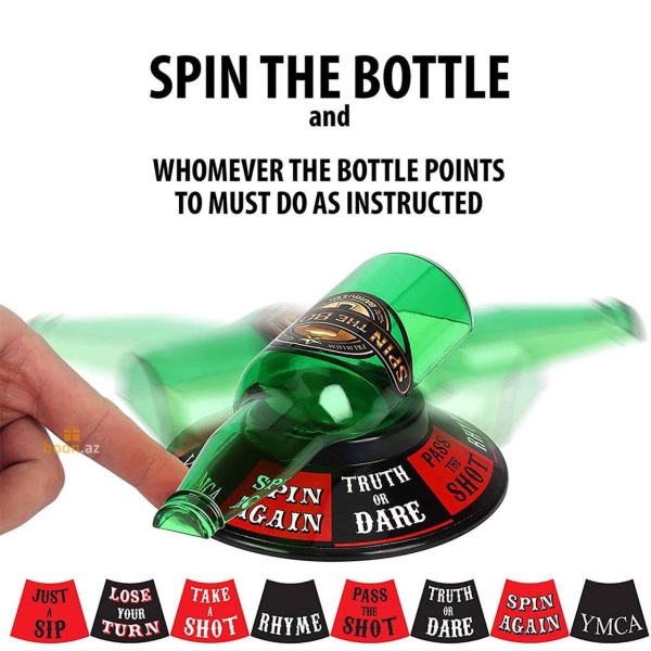 Настольная игра "Spin the Bottle" 18+
